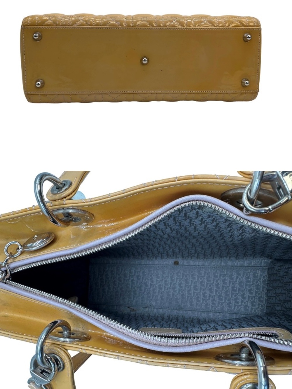 Lady Dior large beige bag - Picture 3 of 3